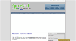 Desktop Screenshot of groowyndholidays.com